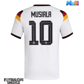 Německo Jamal Musiala #10 Domácí Dres MS 2026 Krátký Rukáv Německo Jamal Musiala #10 Domácí Dres MS 2026 Krátký Rukáv